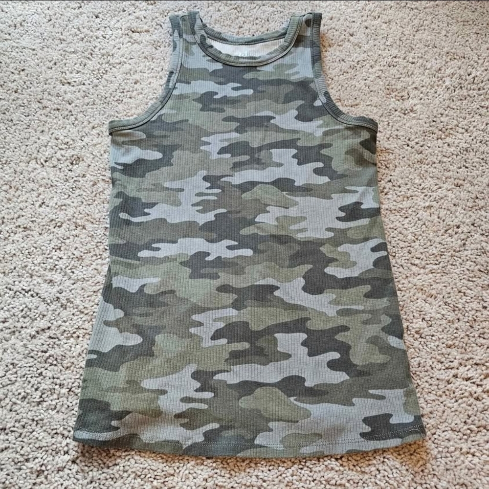 Camouflage Tank Top